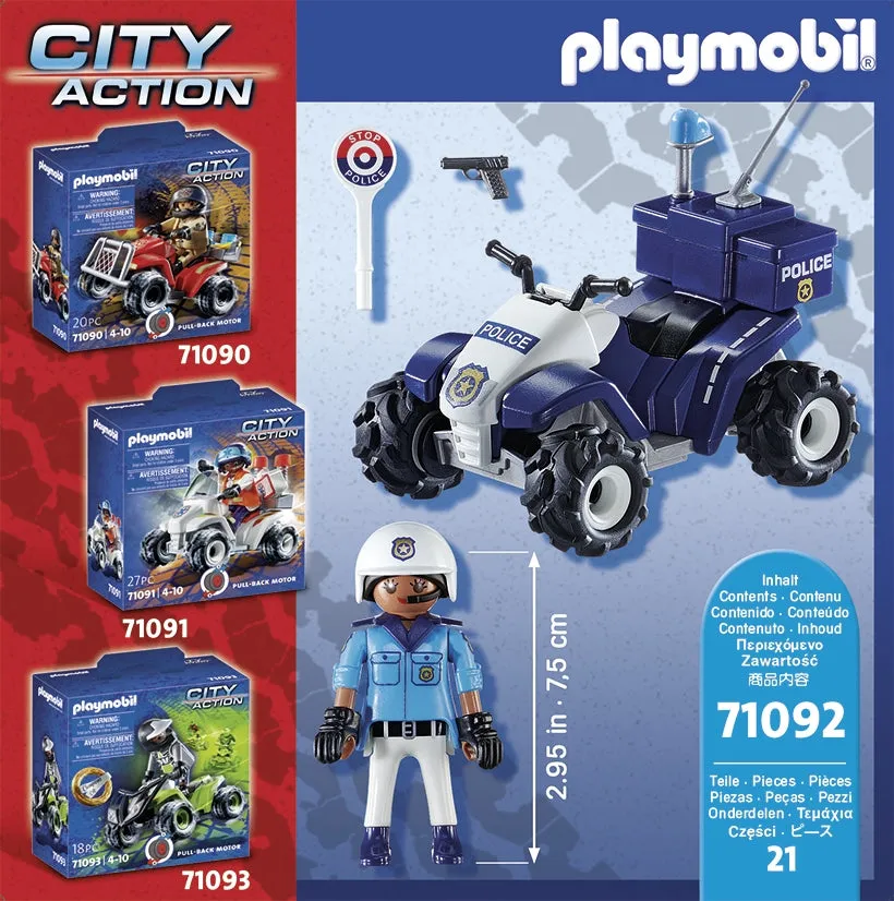 City Action Police Quad