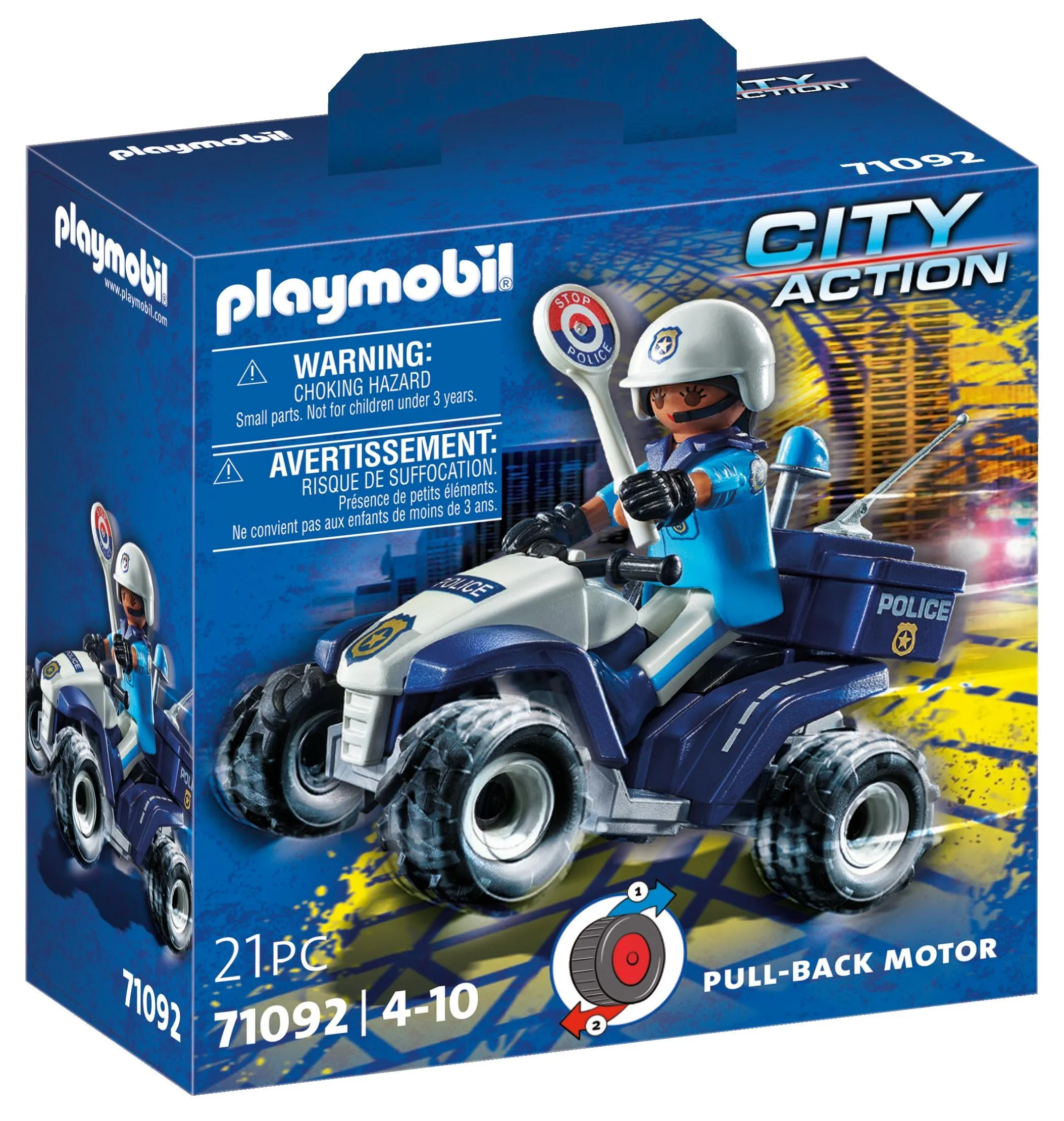City Action Police Quad