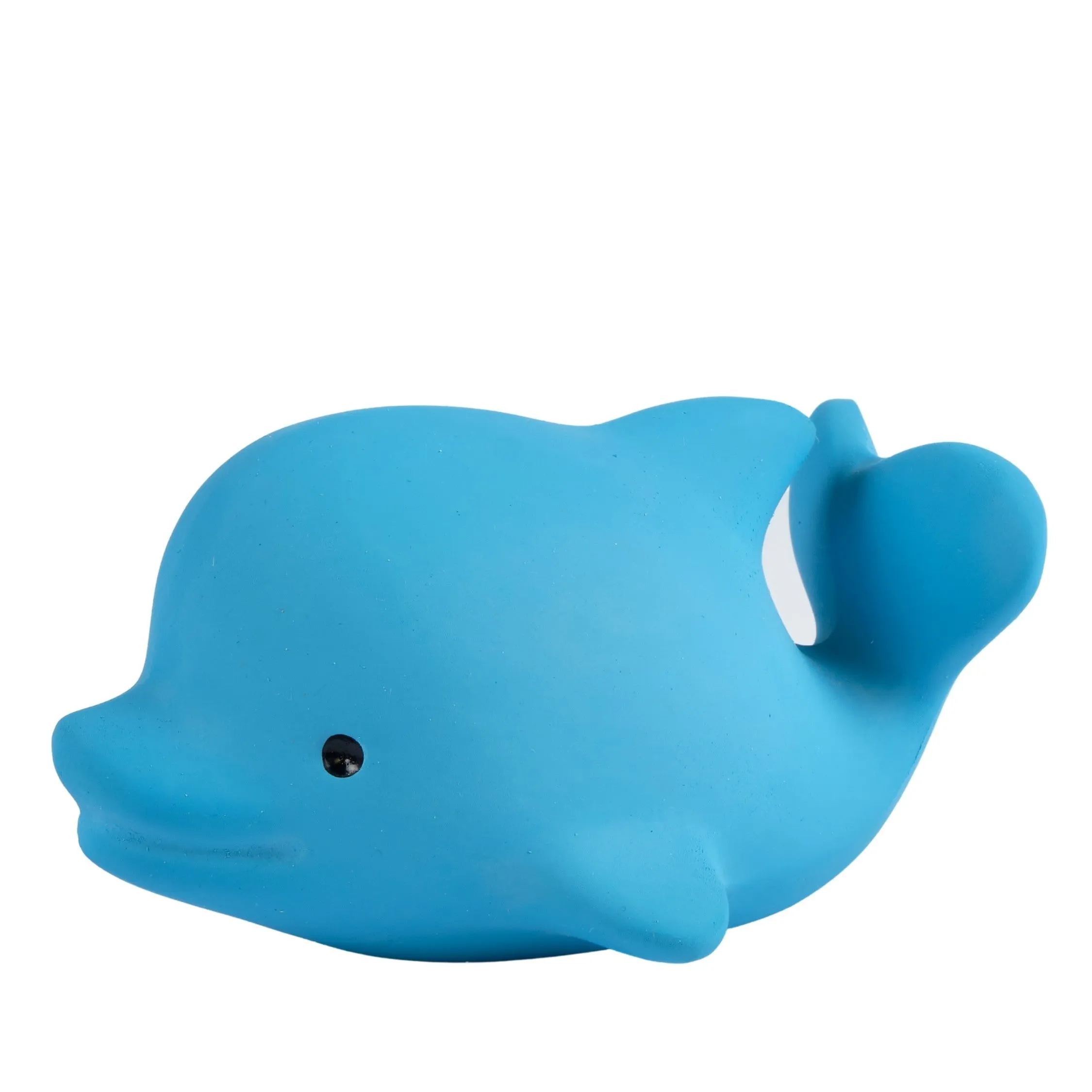 Dolphin - Natural Rubber Baby Teether Rattle & Bath Toy
