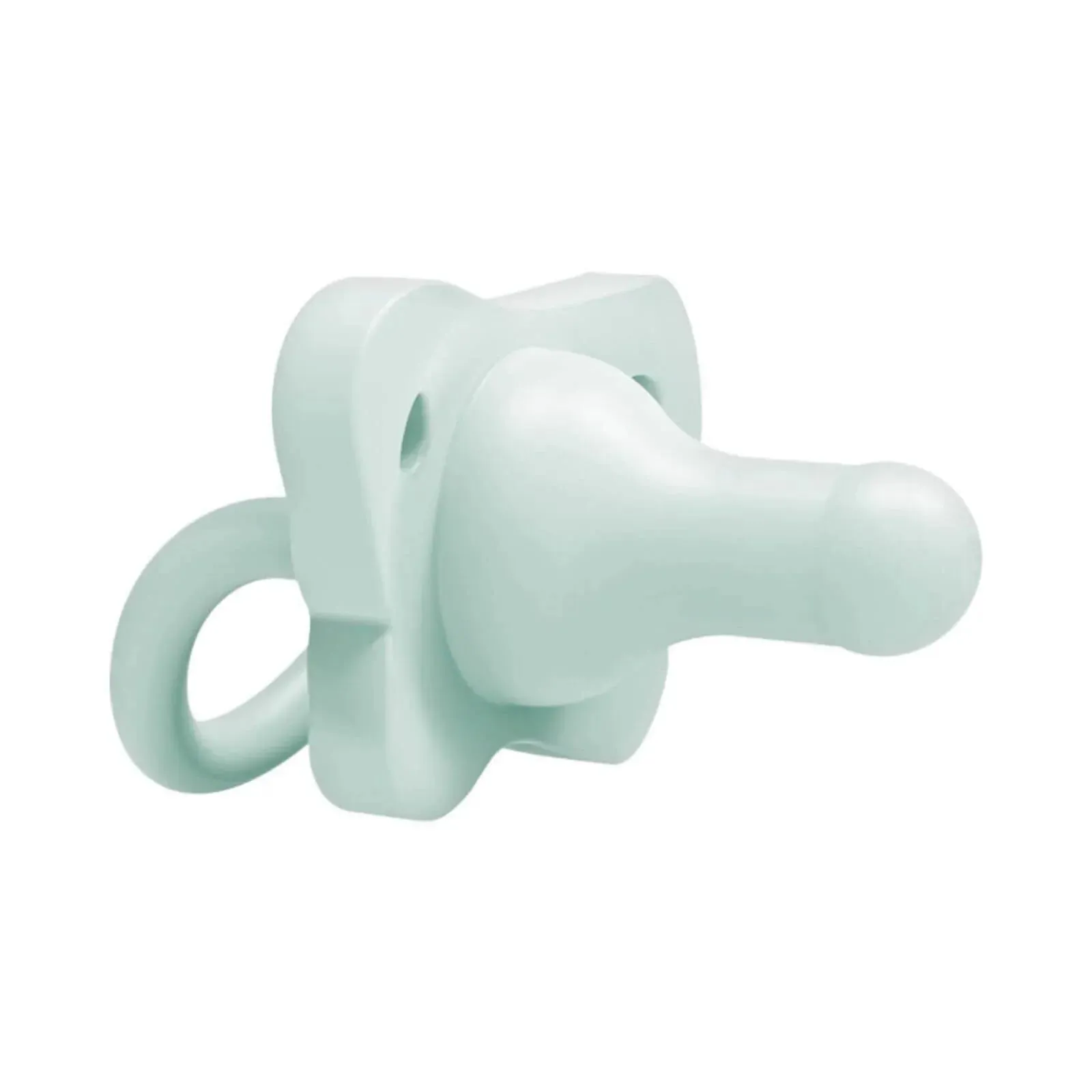 Dr. Brown's One Piece Silicone Soother 0  months 2 pcs - Blue