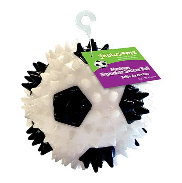 Gnawsome Squeaker Soccer Ball
