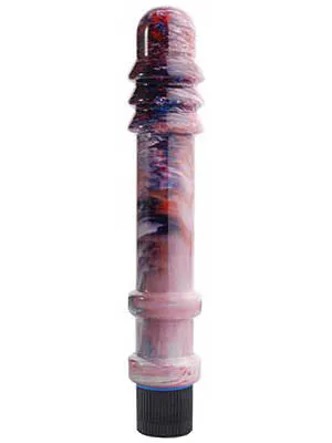 KamaDiva Rainbow Ribbed Vibrating Pleasure Wand