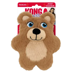KONG Snuzzles Kiddos Teddy Bear Dog Toy