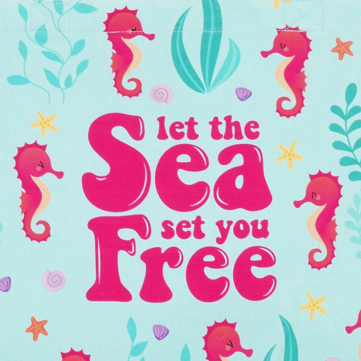 Legami Beach Bag - Seahorse