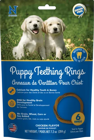 N-Bone® Puppy Teething Rings Grain-Free Chicken Flavor