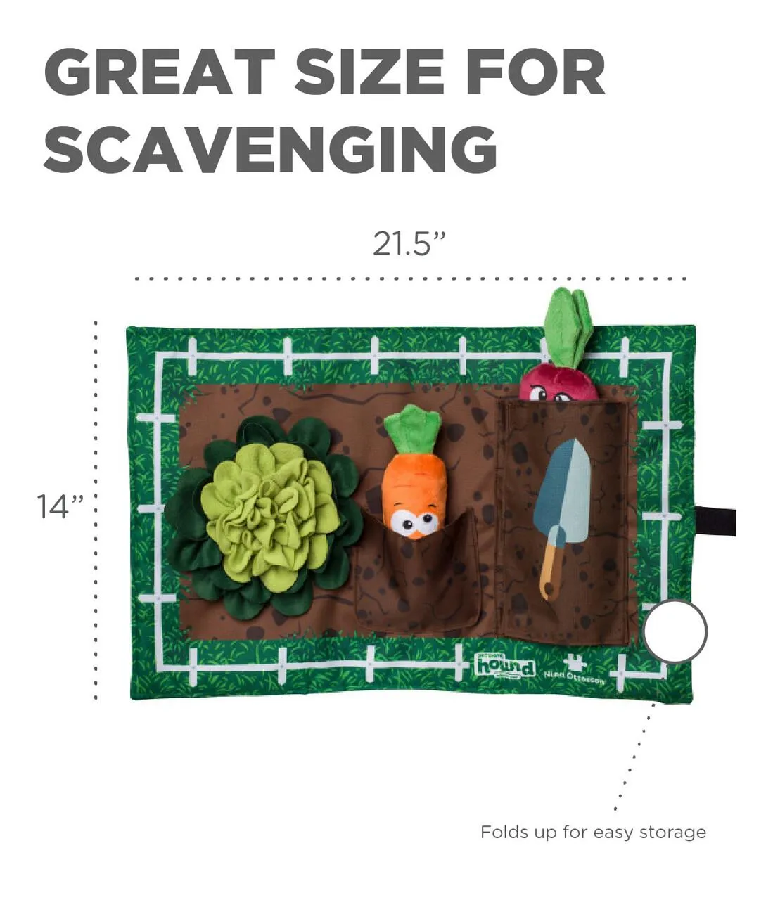 Outward Hound Activity Matz - Garden Game