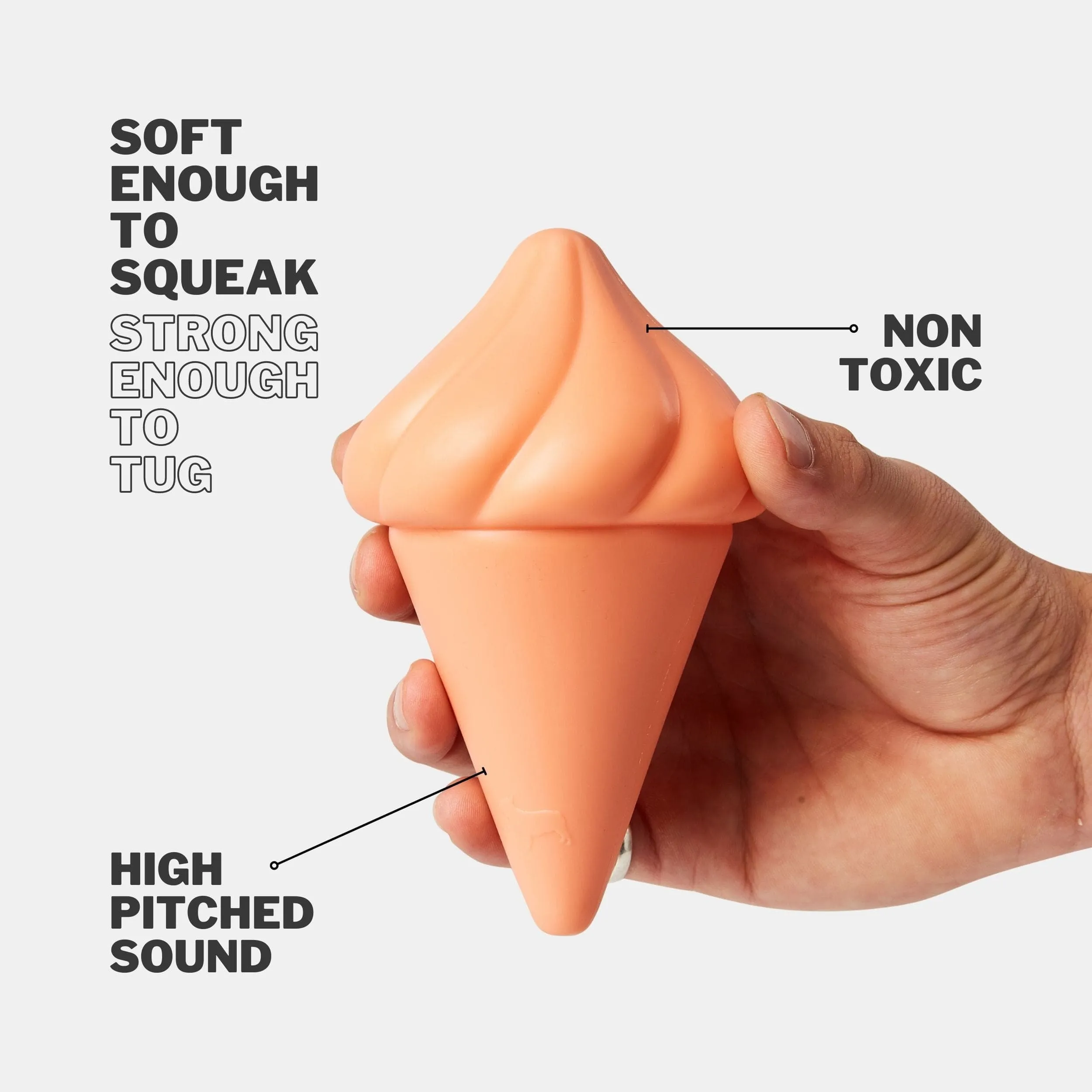 Squeaky TPR Dog Toy | Whippy