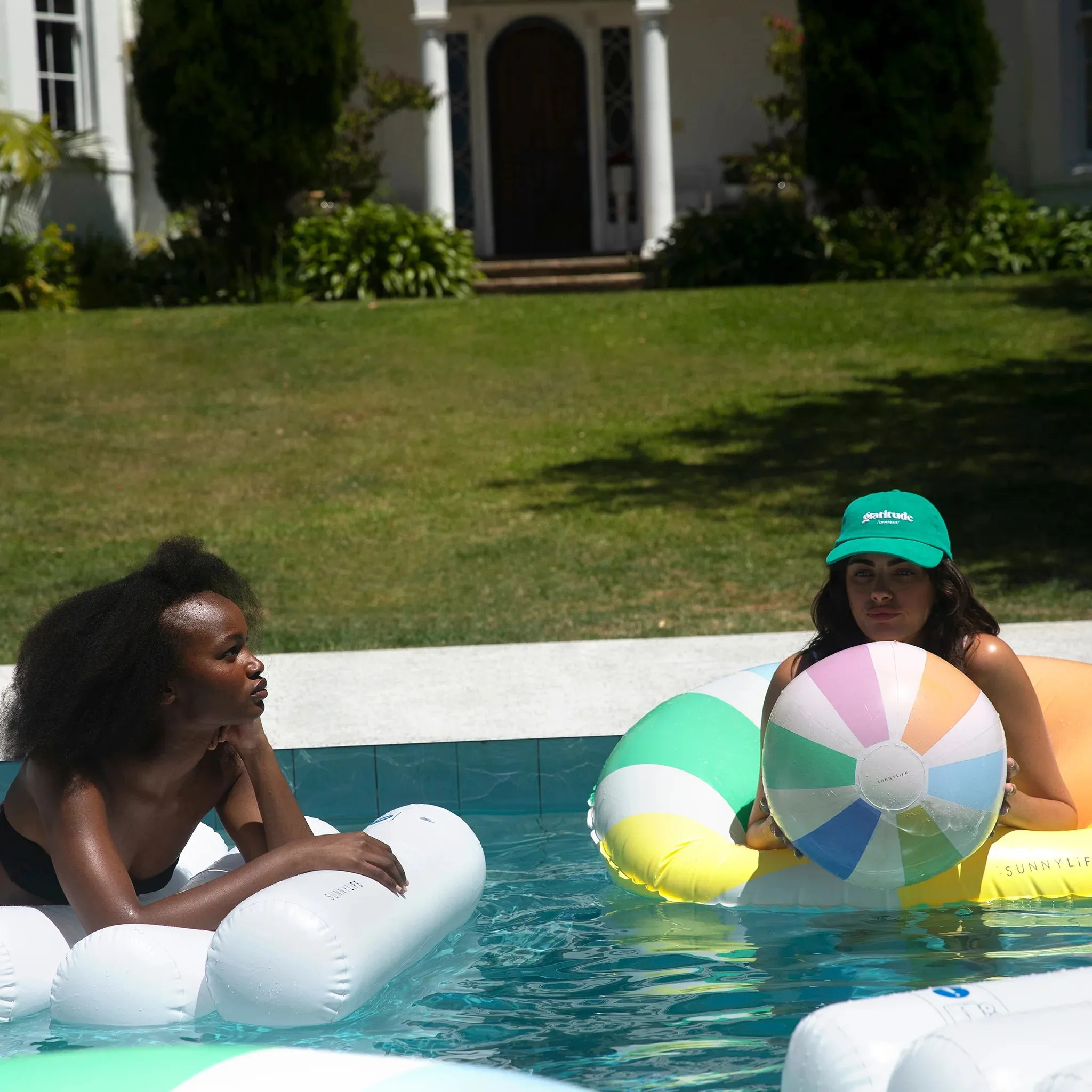 SUNNYLIFE BEACH BALL | PASTEL GELATO
